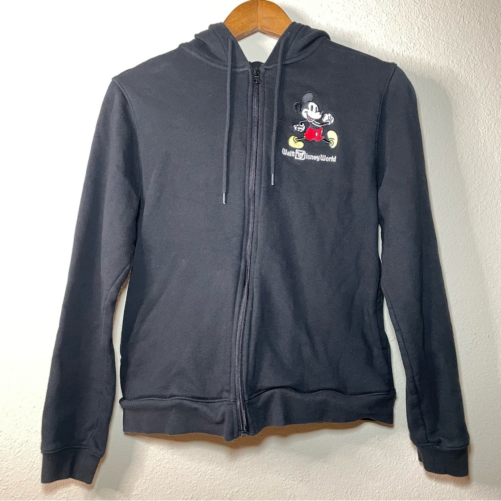 Walt Disney World Mickey Zip Up Hoodie Size Medium 100%‎ Cotton